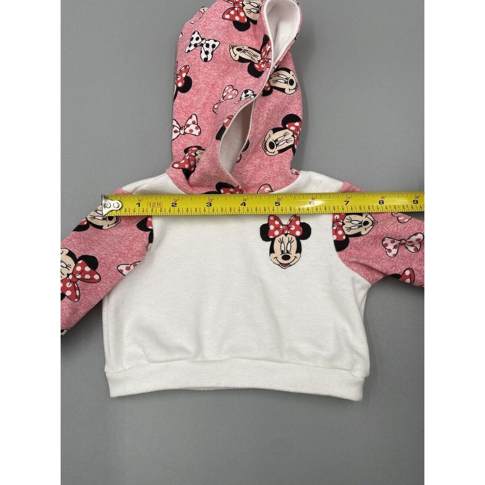 Baby Or Doll Girl Separates Outfit Minnie Mouse Hooded Shirt & Pants - Picture 8 of 15